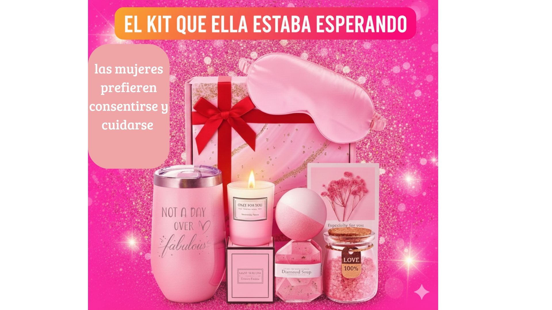 SET REGALO  MUJERES SPA EN CASA